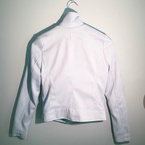 Faux suede Moto jacket - Picture 3 of 8